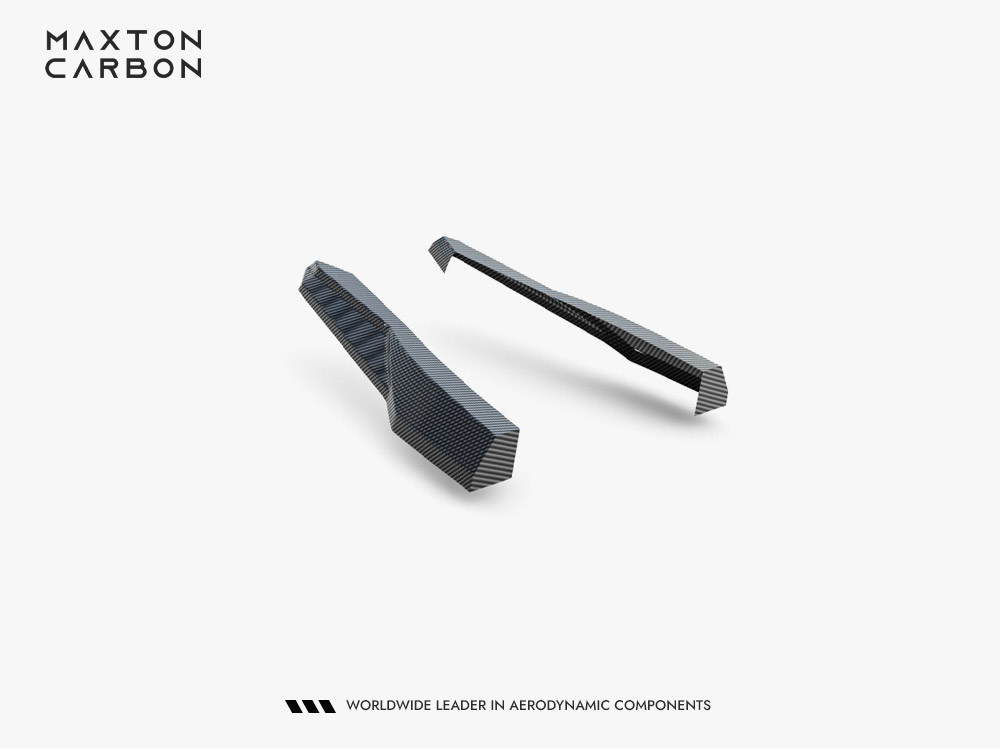 Carbon Fiber Rear Side Splitters Audi RSQ8 Mk1 - 8 