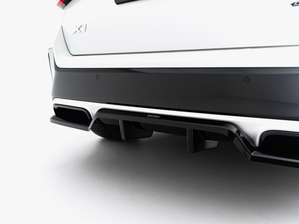 Rear Splitter (Vertical Bars) BMW X1 M-Pack U11 - 6 