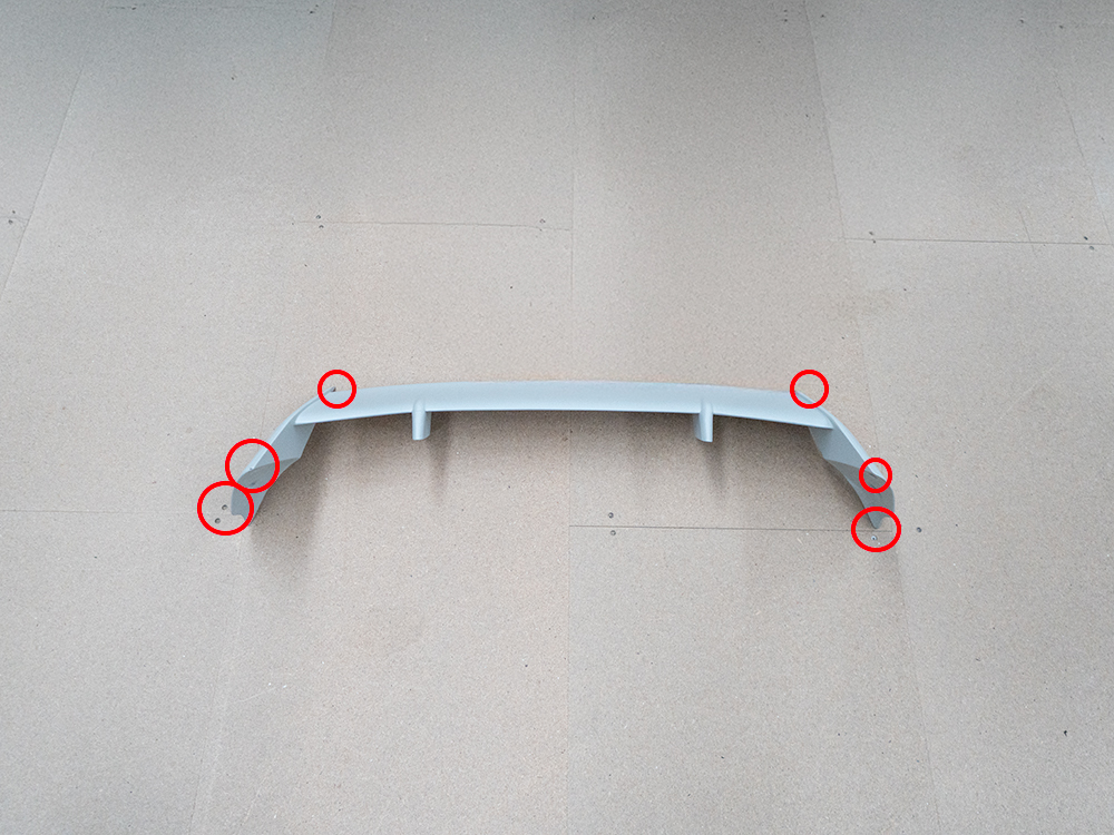 Reduced - Spoiler Ford Fiesta Standard / ST-Line Mk8 - 13 