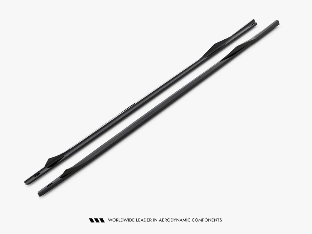 Side Skirts Diffusers V.2 compatible with BMW 2 Coupe M-Pack / M240i G42 - 5 