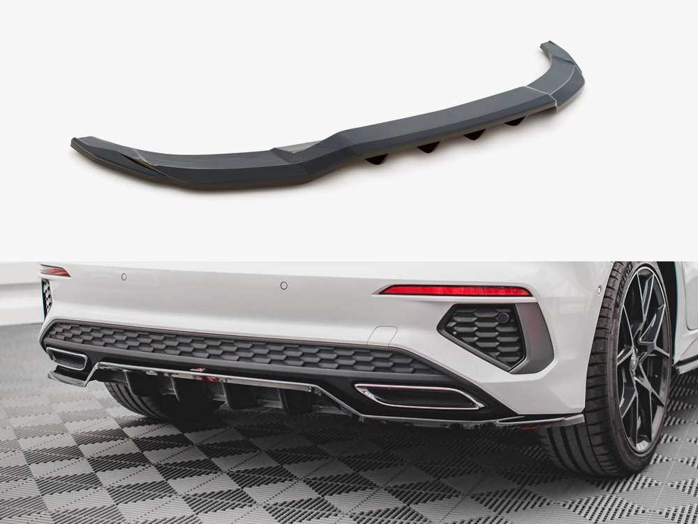 Rear Splitter (Vertical Bars) Audi A3 S-Line Sportback 8Y - 1 