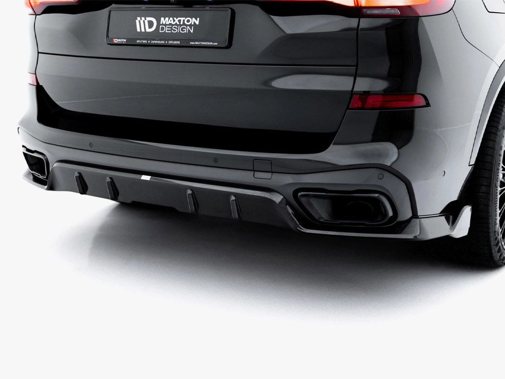 Prepreg Carbon Fiber Rear Diffuser BMW X5 M-Pack G05  - 4 