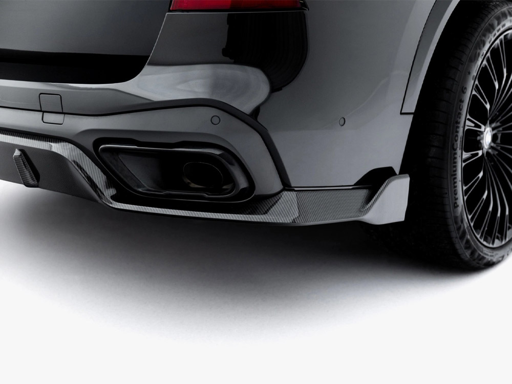 Prepreg Carbon Fiber Rear Diffuser BMW X5 M-Pack G05  - 7 