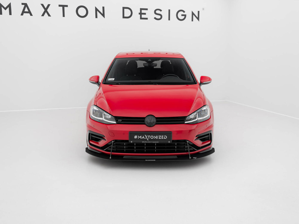 Hybrid Front Racing Splitter VW Golf 7 R / R-Line Facelift - 3 