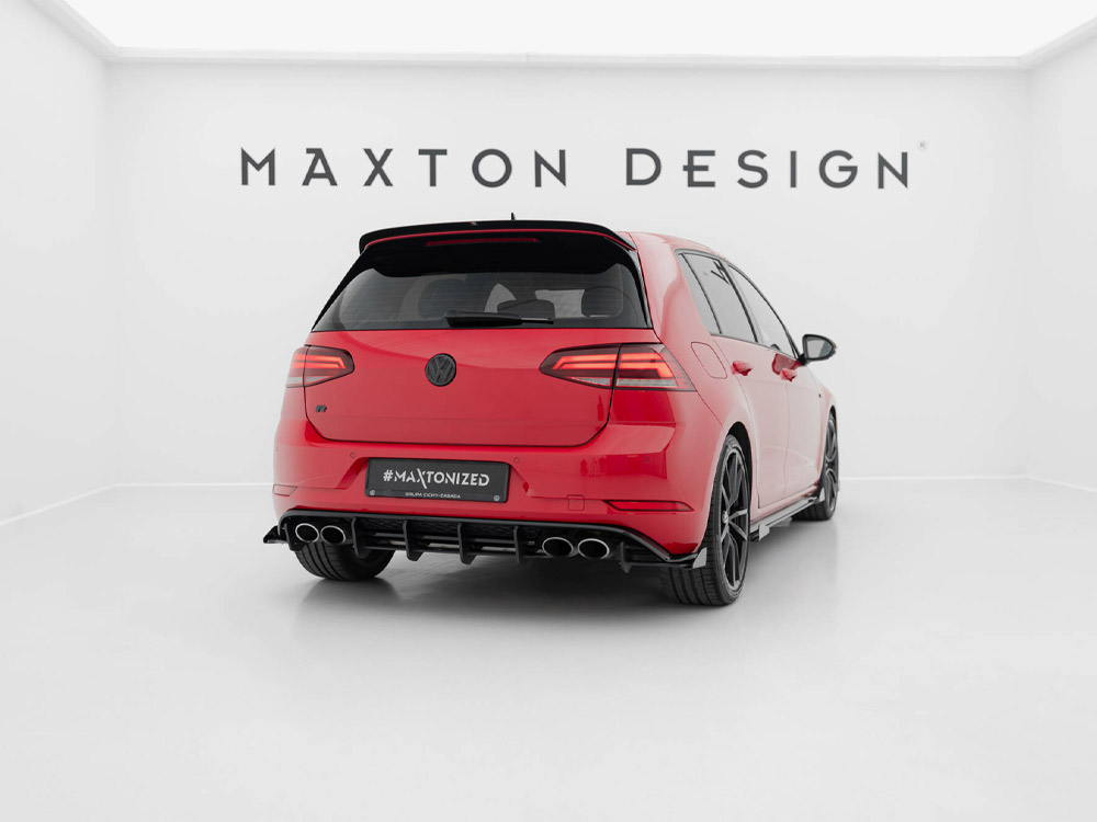 Rear Side Flaps compatible with Volkswagen Golf R Mk7 Facelift - 2 