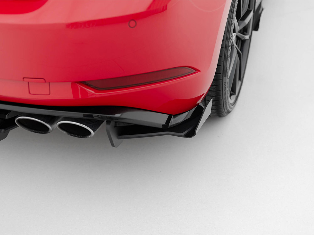 Rear Side Flaps compatible with Volkswagen Golf R Mk7 Facelift - 3 
