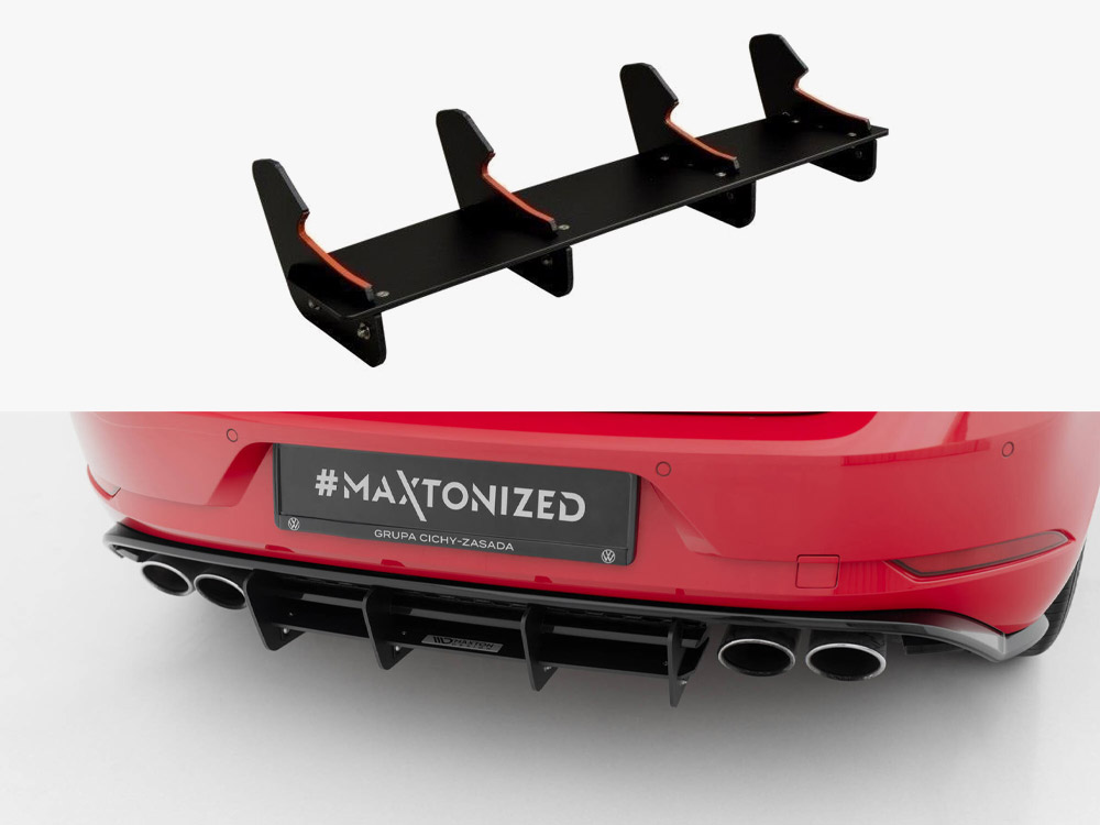 Rear Diffuser Volkswagen Golf R Mk7 Facelift - 1 