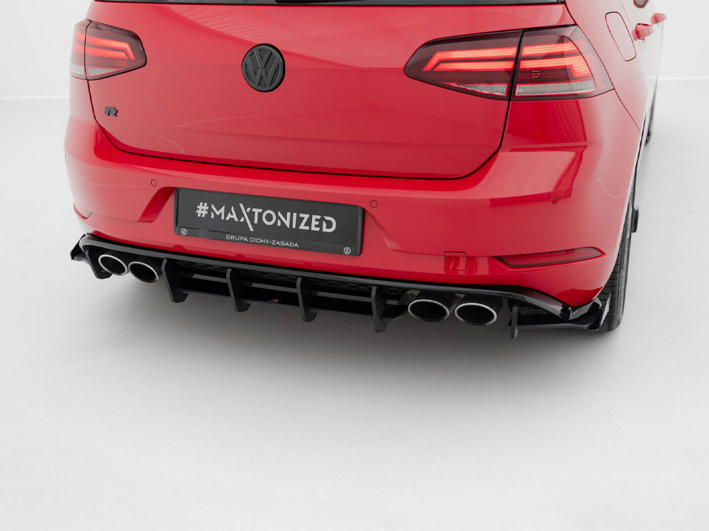 Street PRO Rear Diffuser Volkswagen Golf R Mk7 Facelift - 4 