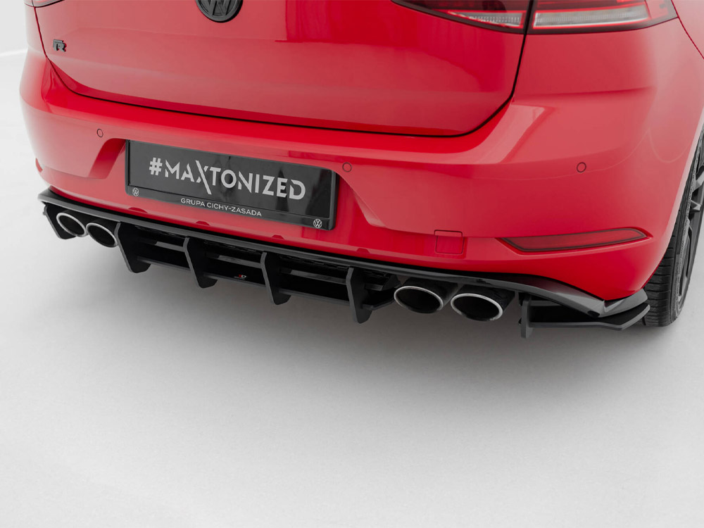 Street PRO Rear Diffuser Volkswagen Golf R Mk7 Facelift - 5 