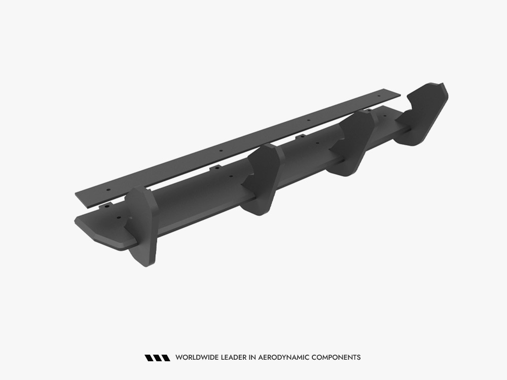 Street PRO Rear Diffuser Volkswagen Golf R Mk7 Facelift - 7 