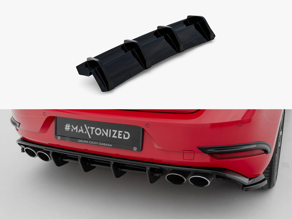 Rear Valance Volkswagen Golf R Hatchback Mk7 Facelift - 1 