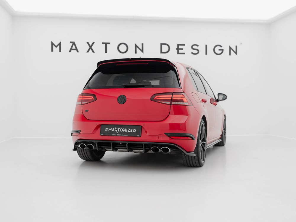 Rear Valance Volkswagen Golf R Hatchback Mk7 Facelift - 2 
