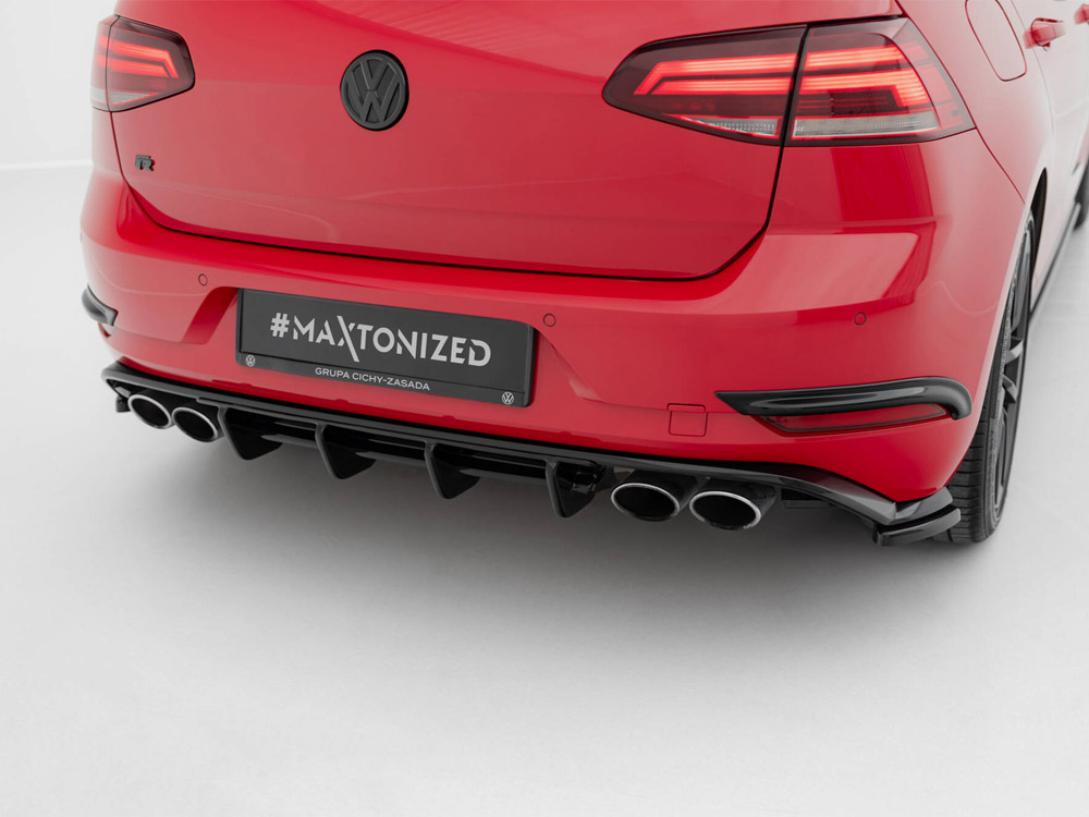 Rear Valance Volkswagen Golf R Hatchback Mk7 Facelift - 3 