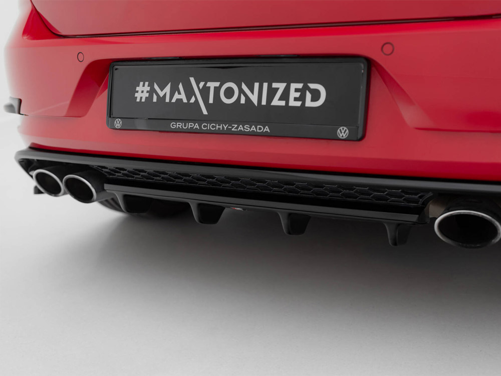 Rear Splitter Volkswagen Golf R / R-Line Hatchback Mk7 Facelift - 5 