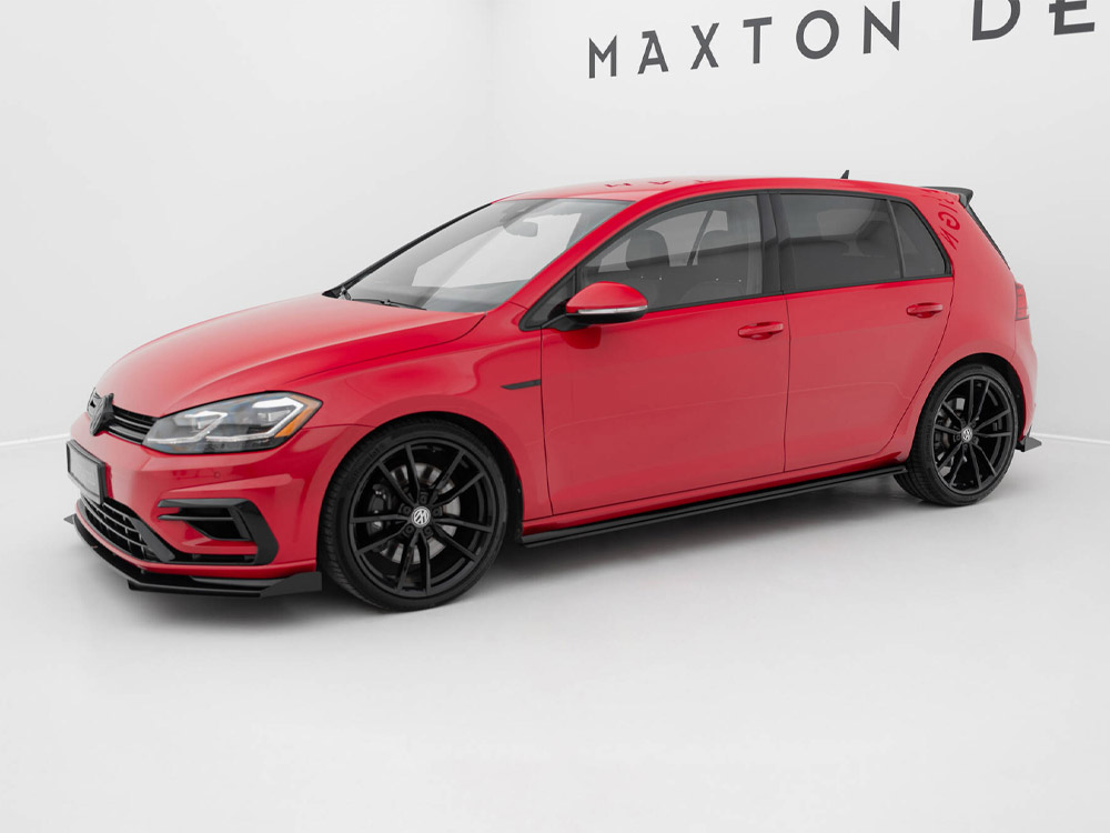 Street PRO Side Skirts Diffusers Volkswagen Golf R / R-Line Mk 7 ...