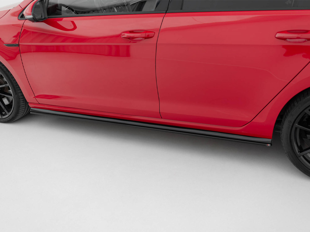Side Skirts Diffusers V.2 Volkswagen Golf R / R-Line Mk7 Facelift - 3 