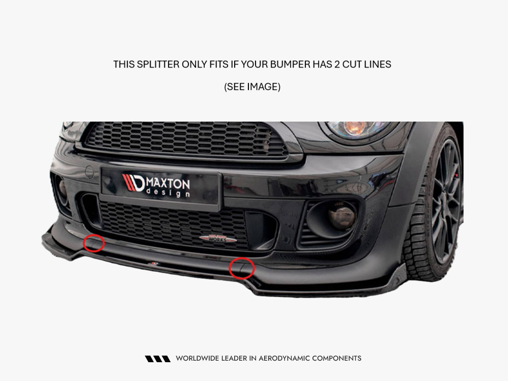Front Splitter V.2 Mini Cooper John Cooper Works R56 - 5 