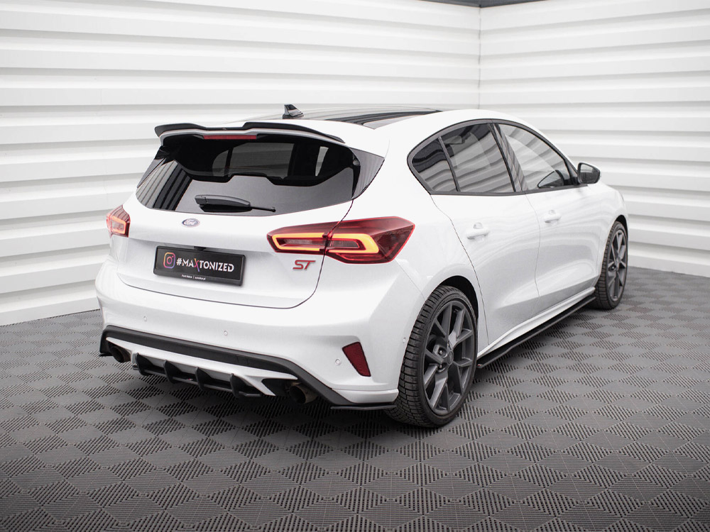 Street PRO Rear Side Splitters Ford Focus ST Mk4 - 2 