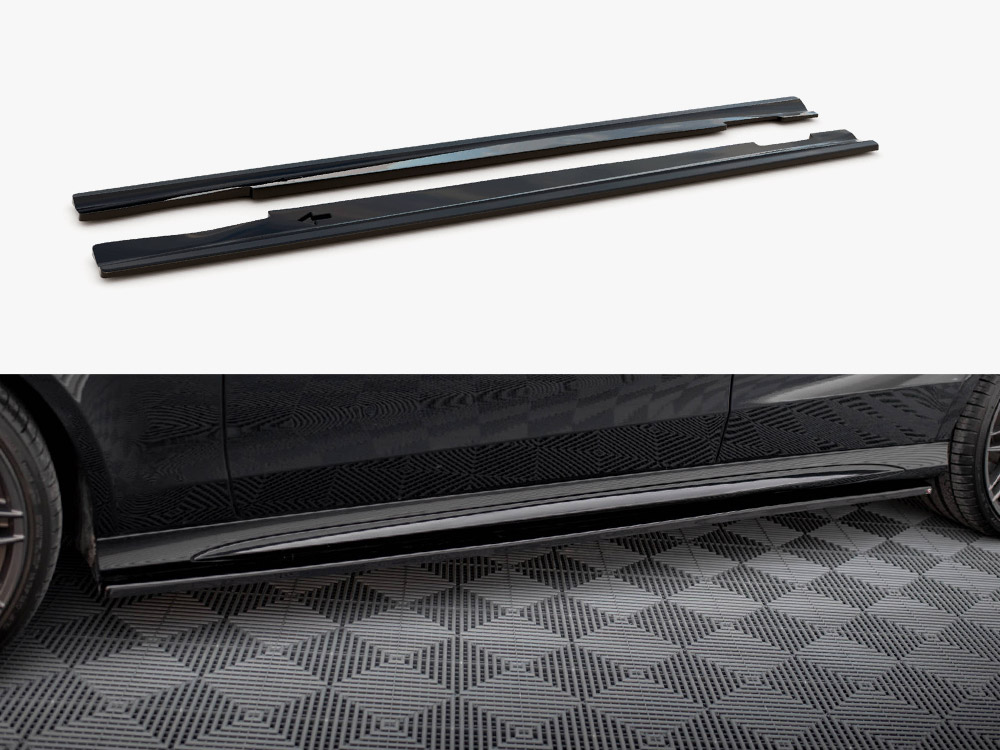 Side Skirts Diffusers Mercedes E63 AMG / AMG-Line Sedan W212 Facelift - 1 
