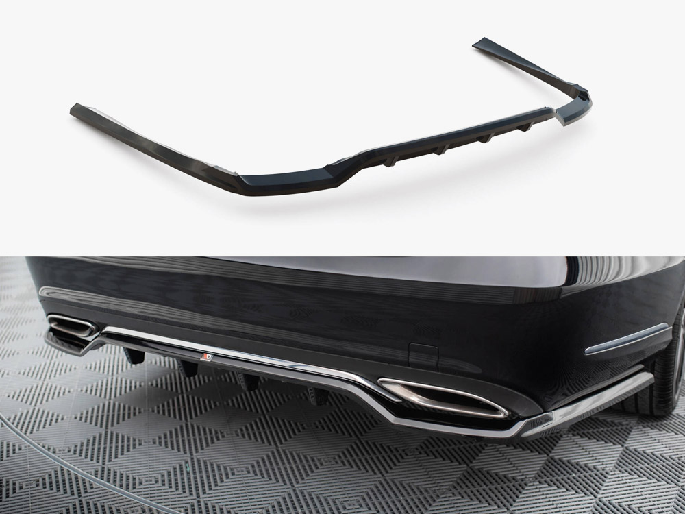 Rear Splitter (Vertical Bars) Mercedes-Benz E W212 Facelift - 1 