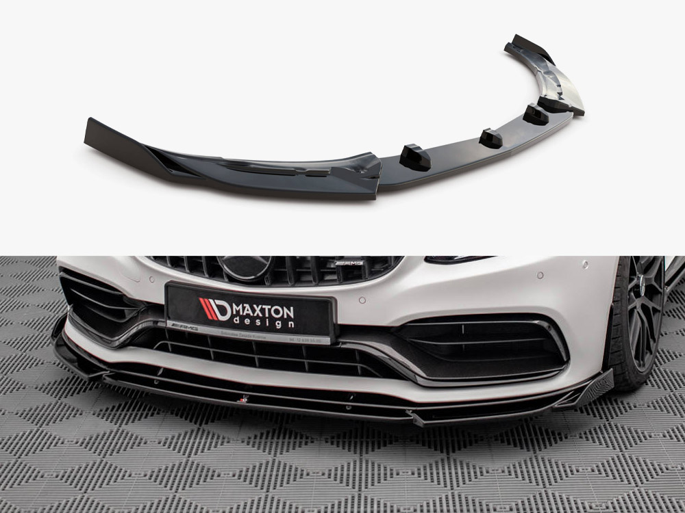 Front Splitter V.2 Mercedes-AMG C63 Coupe AMG Aero Pack C205 Facelift - 1 