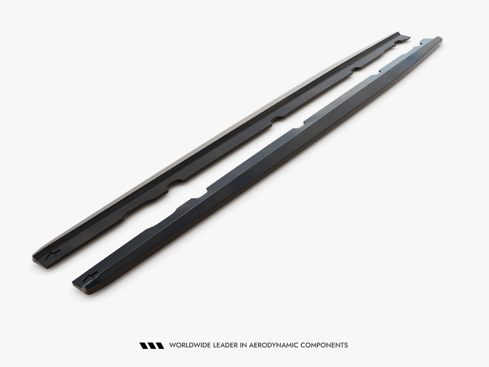Side Skirts Diffusers V.1 Mercedes-AMG C 63AMG Coupe C205 Facelift - 4 