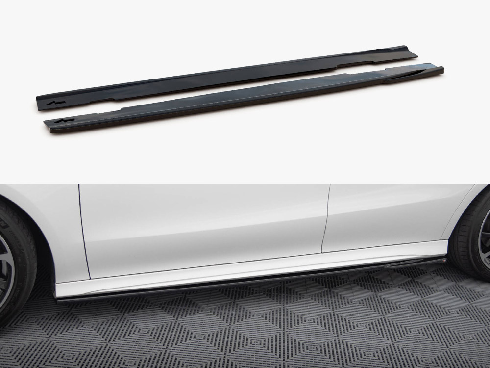 Side Skirts Diffusers Mercedes-Benz CLA AMG-Line C118 - 1 