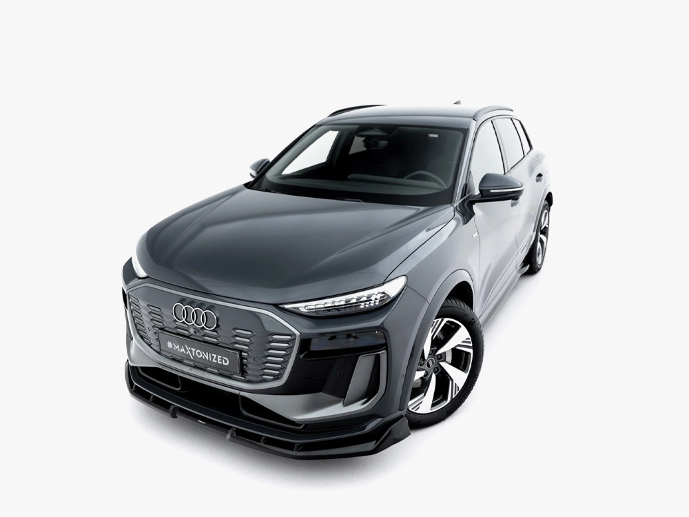 Front Splitter Audi Q6 e-tron Standard / S-Line / SQ6 e-tron SUV / Sportback Mk1 - 3 