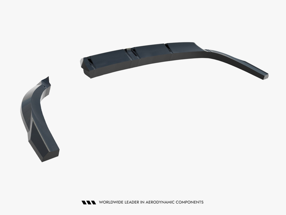 Rear Splitter (Vertical Bars) Hyundai Tucson N-Line Mk4 Facelift - 7 