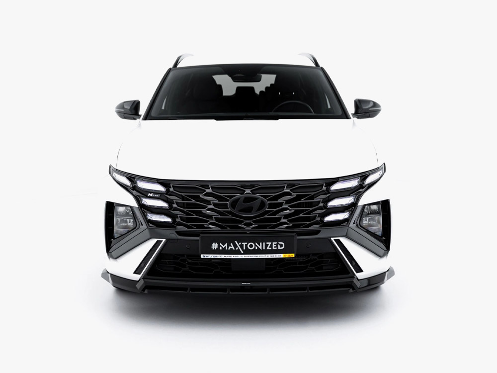 Front Splitter Hyundai Tucson N-Line Mk4 Facelift - 4 