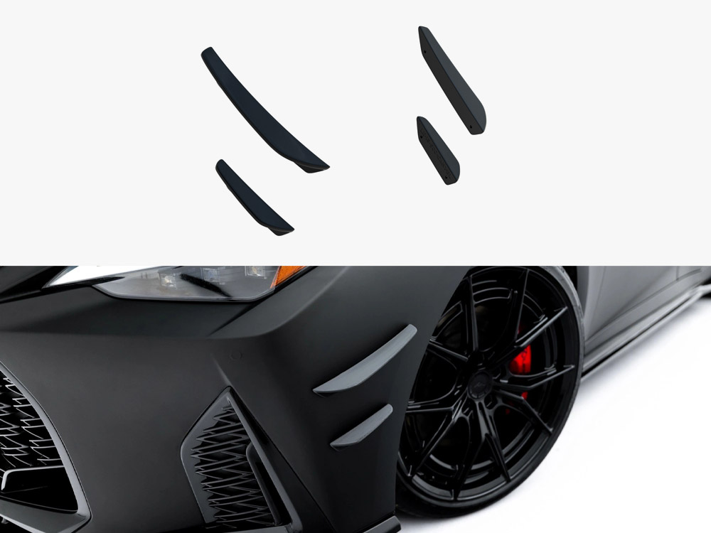Front Bumper Wings (Canards) Lexus IS 500 Mk3 Facelift 2 (XE30) - 1 
