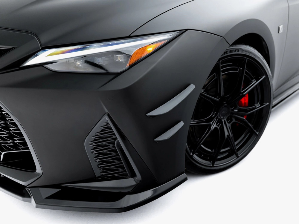 Front Bumper Wings (Canards) Lexus IS 500 Mk3 Facelift 2 (XE30) - 6 