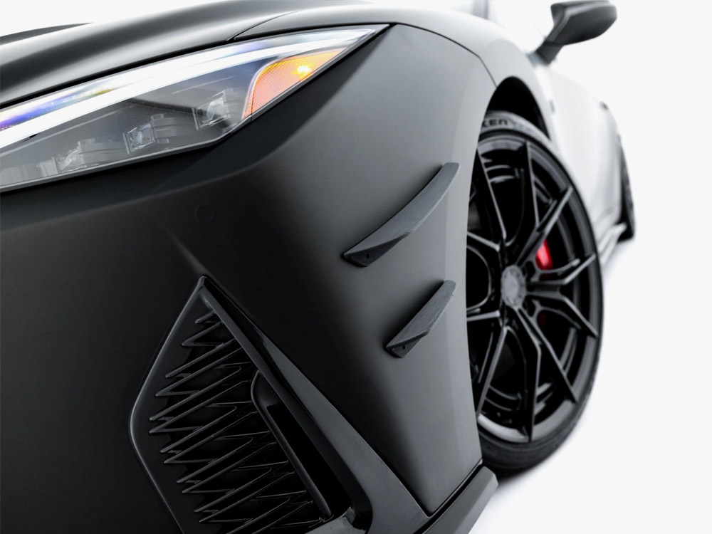 Front Bumper Wings (Canards) Lexus IS 500 Mk3 Facelift 2 (XE30) - 7 