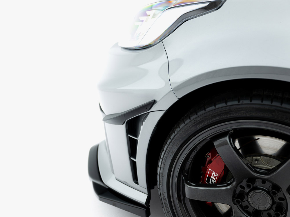 Front Bumper Wings (Canards) Toyota GR Yaris Mk4 Facelift - 5 