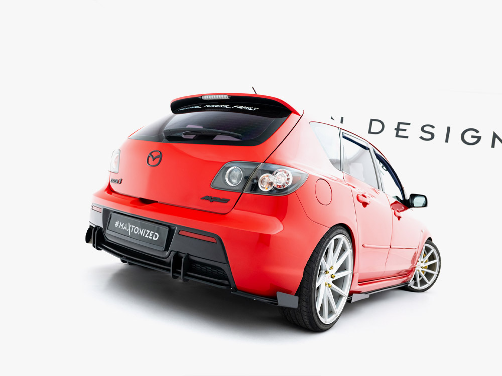 Street PRO Rear Diffuser Mazda 3 MPS Mk1 EU Version - 2 