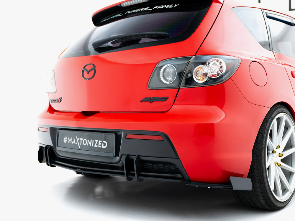 Street PRO Rear Diffuser Mazda 3 MPS Mk1 EU Version - 3 