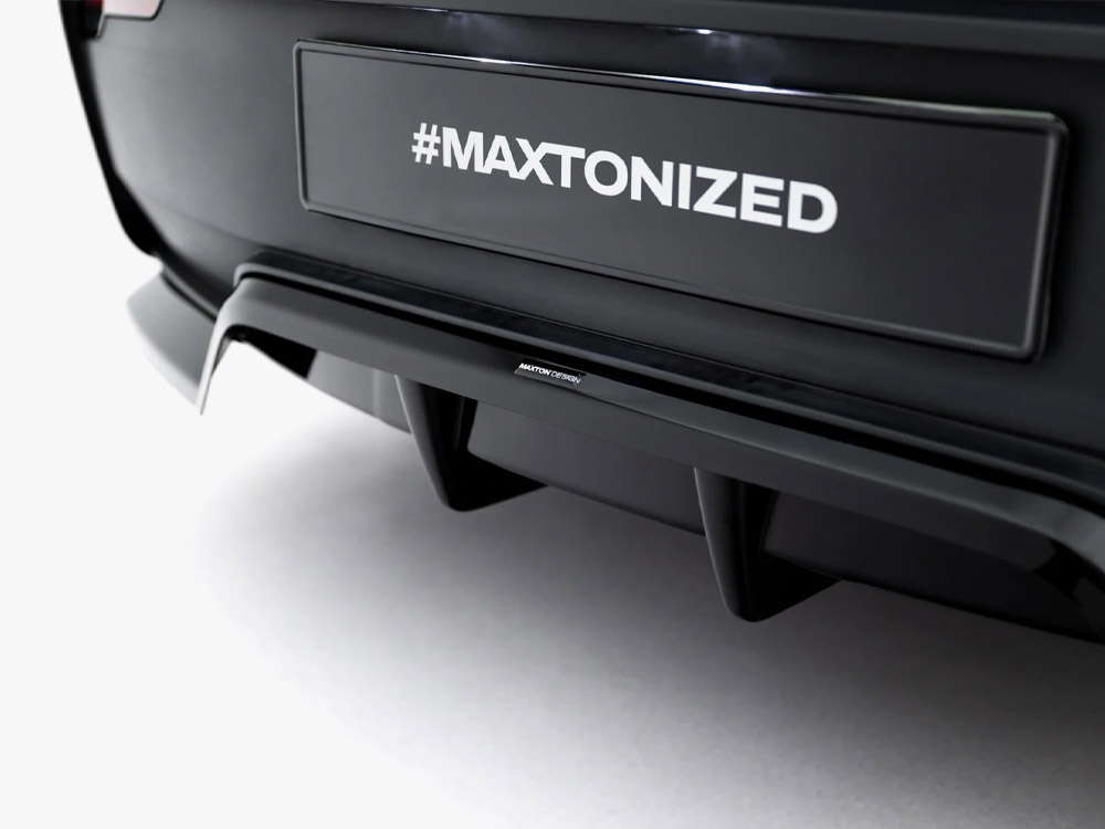 Rear Splitter (Vertical Bars) Tesla Model Y Premium Mk1 Facelift - 4 