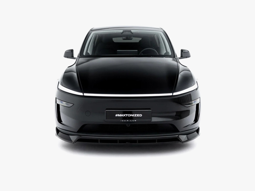 Front Splitter Tesla Model Y Premium Mk1 Facelift - 4 