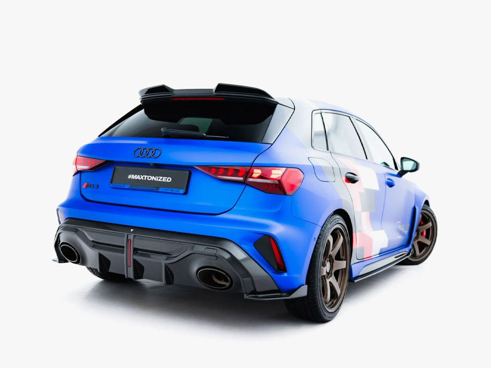 Prepreg Carbon Fiber Rear Diffuser Audi RS3 Sportback 8Y Facelift - 2 