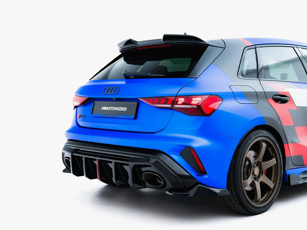 Rear Side Splitters V.3 Audi RS3 Sportback 8Y Facelift - 4 