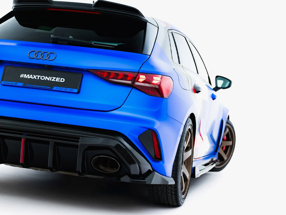 Rear Side Splitters V.3 Audi RS3 Sportback 8Y Facelift - 5 