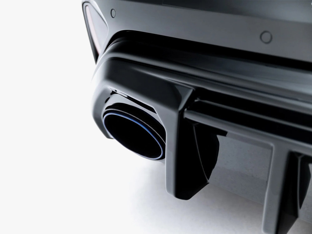 Rear Valance Audi RS3 Sedan 8Y Facelift (Version with original reflector) - 6 