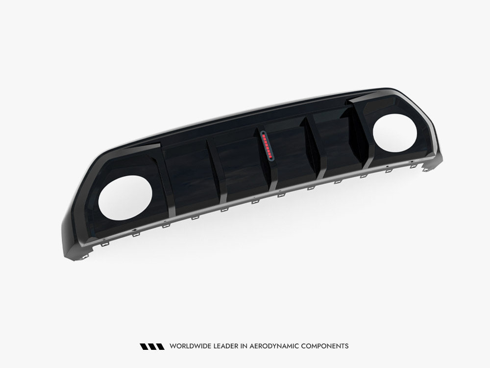 Rear Valance Audi RS3 Sedan 8Y Facelift (Version with LED light) - 8 