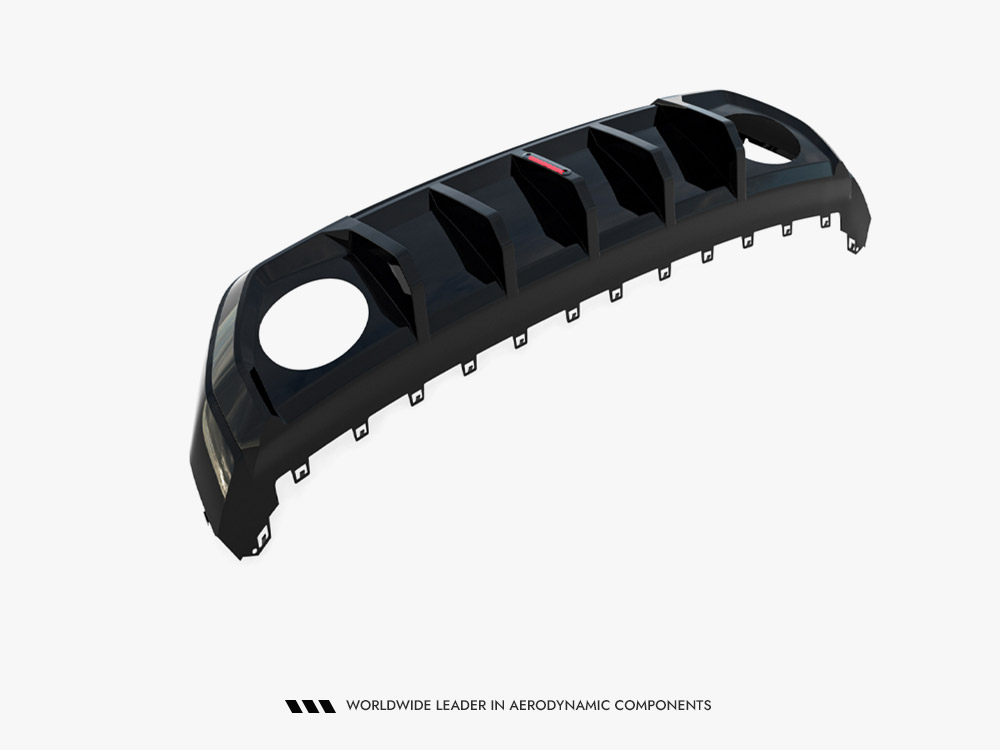 Rear Valance Audi RS3 Sedan 8Y Facelift (Version with LED light) - 9 