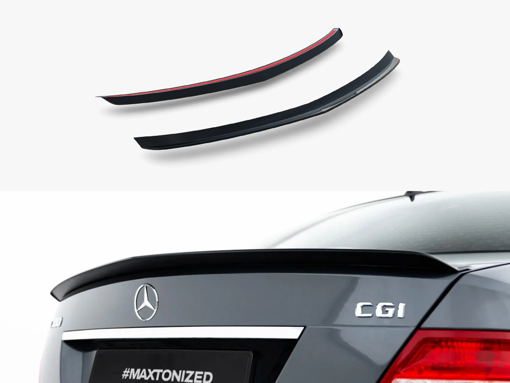 Spoiler CAP Mercedes-Benz C Sedan Standard / AMG-Line W204 / W204 Facelift - 1 