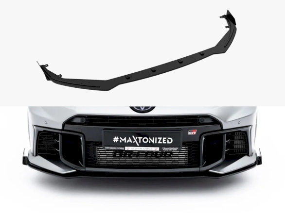 Street PRO Front Splitter + Flaps Toyota GR Yaris Mk4 Facelift