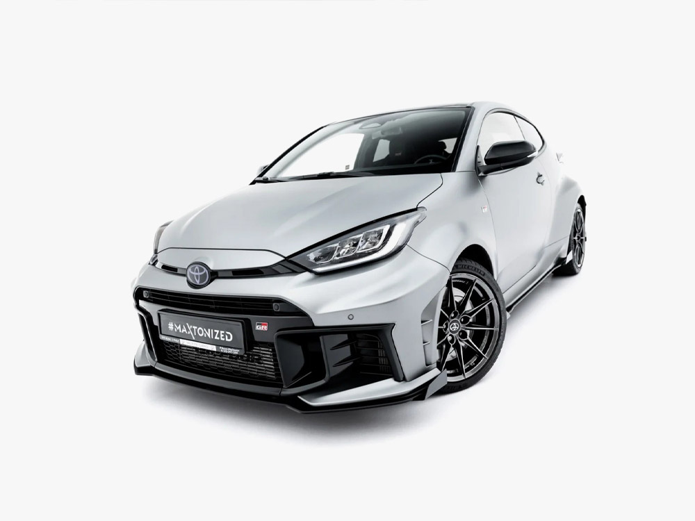 Street PRO Front Splitter + Flaps Toyota GR Yaris Mk4 Facelift - 2 
