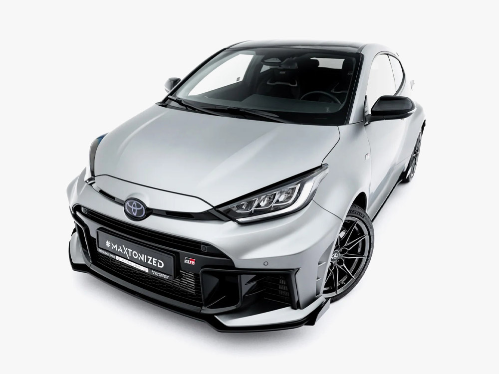 Street PRO Front Splitter + Flaps Toyota GR Yaris Mk4 Facelift - 3 