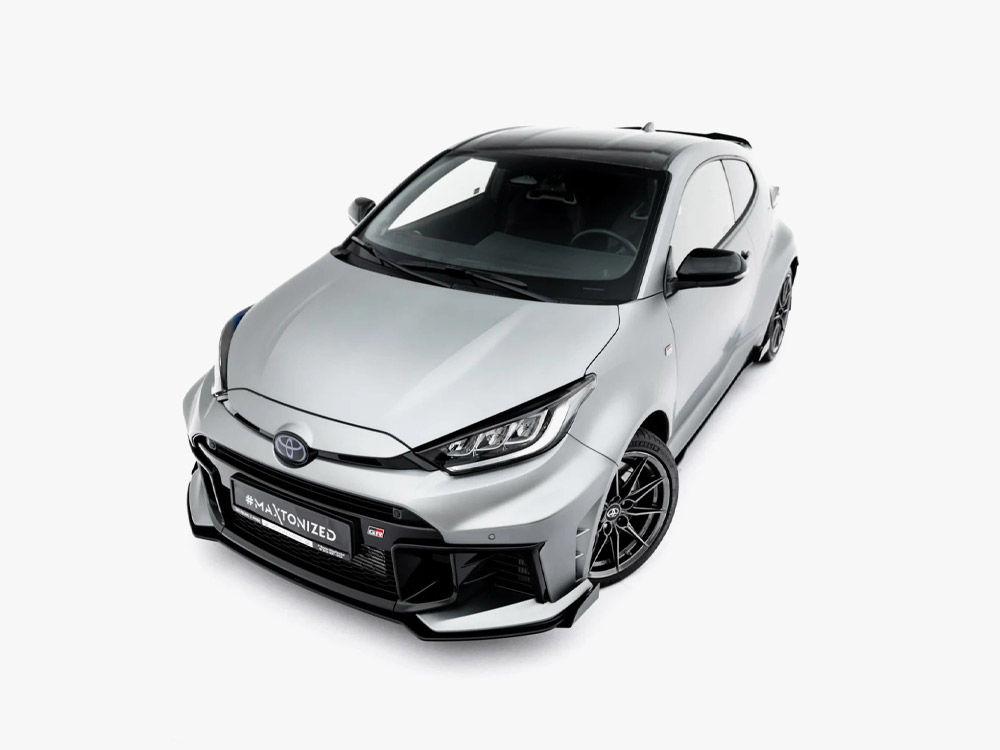 Street PRO Front Splitter + Flaps Toyota GR Yaris Mk4 Facelift - 4 