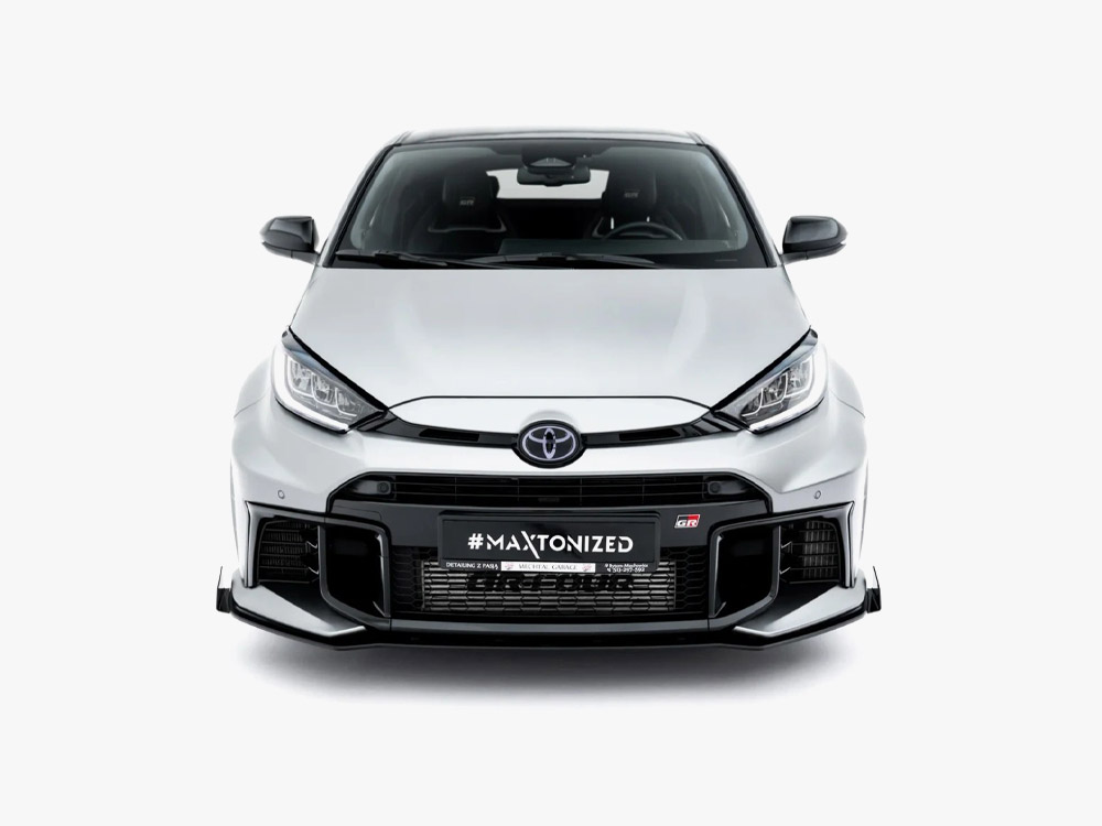 Street PRO Front Splitter + Flaps Toyota GR Yaris Mk4 Facelift - 5 